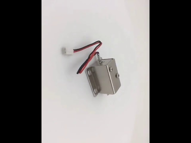 Porcellana 0626-2A DC 12V 24V Serratura elettrica a solenoide per armadietto micro push pull con funzione di override per la vendita