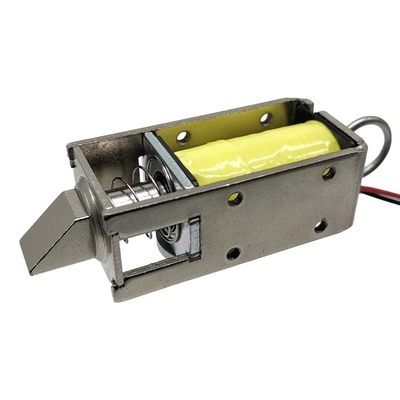 U1054-1g 5V 12V 24V DC Normalmente chiuso Mini Open Frame Push Pull Solenoid Cabinet Lock