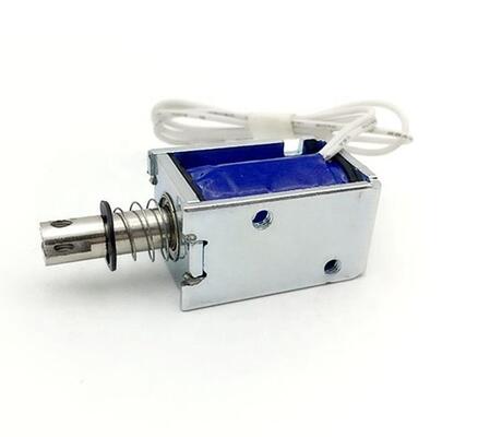 U1253 Solenoide a telaio aperto 12mm Corsa lunga Solenoide a trazione e spinta