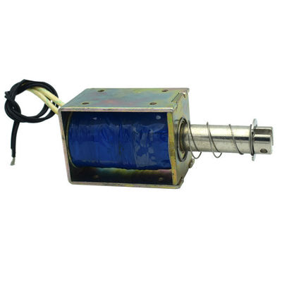 U1668 Mini Solenoide a telaio Dc 20mm Stroke 45N Dc 12v 24v Solenoide a spinta