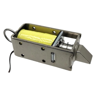 U1054-1g 5V 12V 24V DC Normalmente chiuso Mini Open Frame Push Pull Solenoid Cabinet Lock