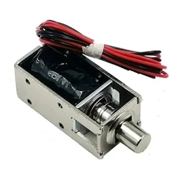 1054-4b DC 12/24 Volt Normalmente chiuso Mini Push Pull Solenoid Lock per armadio