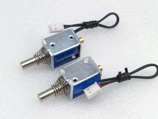Nuovo Arrivo Mini DC 12 Volt U0625S Solenoide Lineare Open Frame Push Pull 3V 12V 24V Bobina