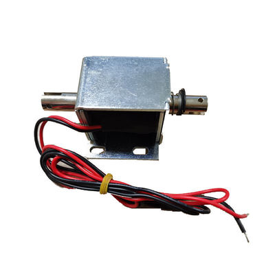 Solenoide lineare a corsa lunga 24v Dc 45N Forza Forte Tira Spingi Solenoide tubolare per tornello