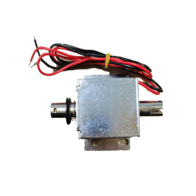 Solenoide lineare a corsa lunga 24v Dc 45N Forza Forte Tira Spingi Solenoide tubolare per tornello