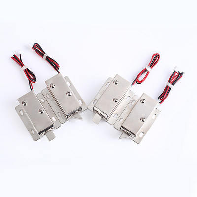 Serratura per armadietto di sicurezza elettrico a telaio aperto 12v DC Controllo elettrico Solenoide Express Parcel Locker Serratura elettromagnetica 24v