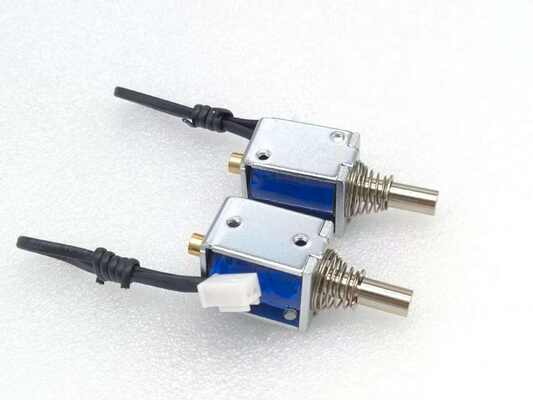 U1879 Stroke 15mm Force 25n Open Frame Solenoide tubolare