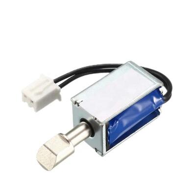 Push-pull solenoid 20% duty cycle and 500ms unlock time Open frame solenoid for precision control in industrial settings