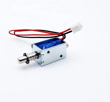 U1253 Solenoide a telaio aperto 12mm Corsa lunga Solenoide a trazione e spinta