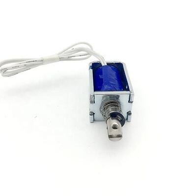 U1253 Solenoide a telaio aperto 12mm Corsa lunga Solenoide a trazione e spinta